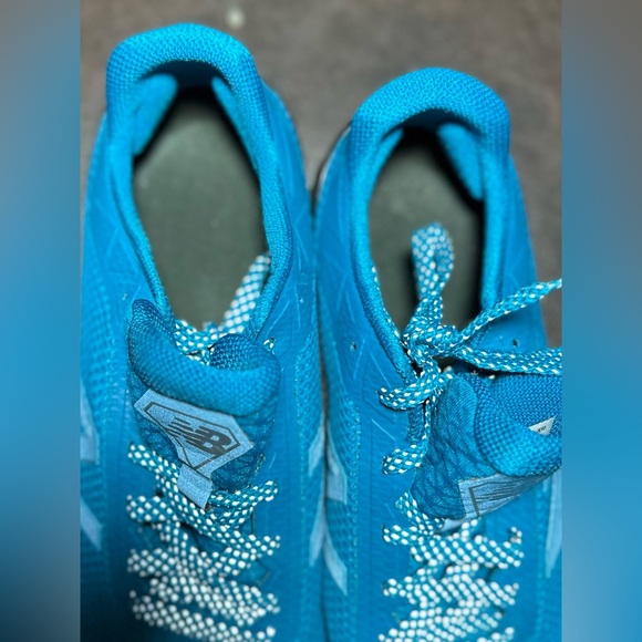 New Balance Men's Minimus Cross Trainer Ozone Blue/Black Vibrant size 14 - Picture 6 of 9